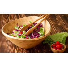 Customize Bamboo Salad Mixing Bowl for Daily Use